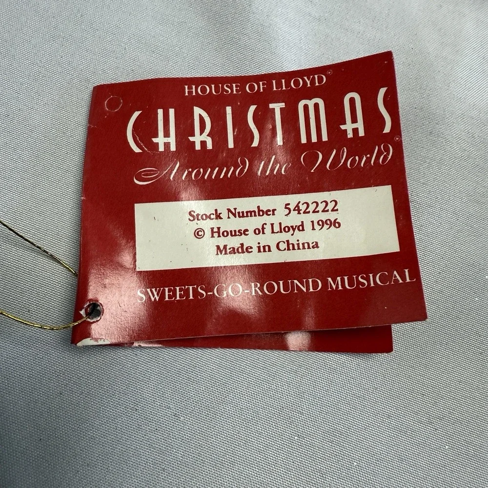 Vintage House Of Lloyd Extra Parts Ornaments For‎ Sweets Go Round Music Box